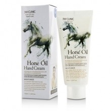 3W Clinic крем для рук увлажняющий ЛОШАДИНОЕ МАСЛО Horse Oil Hand Cream, 100 мл