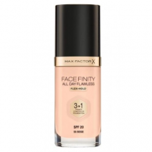 Max Factor Тональная основа Facefinity All Day Flawless 3-in-1, тон 55 beige, 30 мл