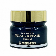 MEDI-PEEL Премиум-крем с золотом и муцином улитки 24K Gold Snail Repair Cream, 50 мл
